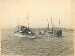 Photograp Hy PHOTO ORIGINALE CHINE "Arrivée à Shanghaï, 1928" / BATEAU GUERRE