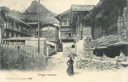 CPA SUISSE "Chalets valaisans"