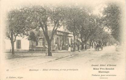 CPA ALGERIE "Marengo, Hotel d'Orient"