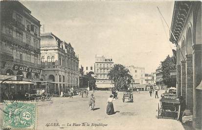 CPA ALGERIE "Alger, Place de la République"