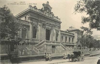 CPA ALGERIE "Oran, le Palais de Justice"