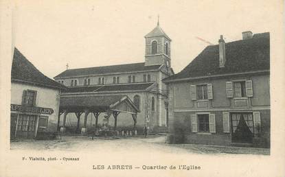 CPA FRANCE 38 "Les Abrets, Quartier de l'Eglise"