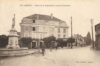 CPA FRANCE 38 "Les Abrets, la place de la République"