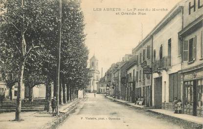 CPA FRANCE 38 "Les Abrets, la place du Marché"