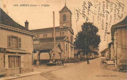 CPA FRANCE 38 "Les Abrets, L'Eglise"