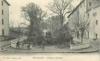 CPA FRANCE 83 "Brignoles, le square du Cours"