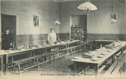 CPA FRANCE 83 "Brignoles, Ecole Primaire supérieure, le réfectoire"