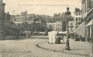 42 Loire CPA FRANCE 42 "Saint Etienne, la Place du Peuple et la colline Sainte Barbe"