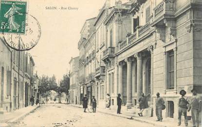 CPA FRANCE 13 "Salon, Rue Chanzy"