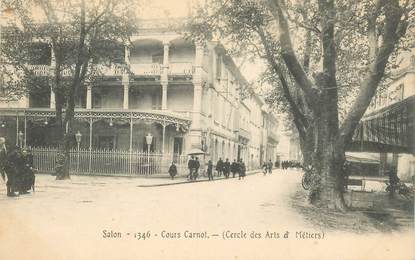 CPA FRANCE 13 "Salon, Cours Carnot"