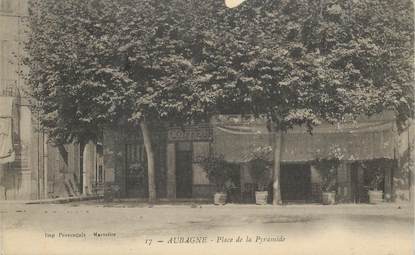 CPA FRANCE 13 "Aubagne, place de la Pyramide"