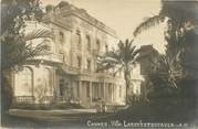 06 Alpe Maritime CARTE PHOTO FRANCE 06 "Cannes, villa Larochefoucauld"