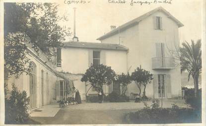 CARTE PHOTO FRANCE 06 "Cannes, villa Chalet Jacques André"