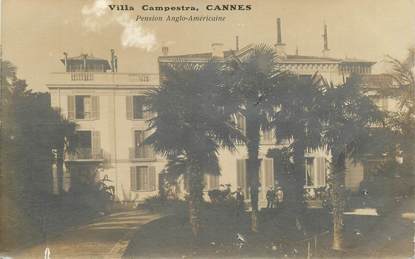 CARTE PHOTO FRANCE 06 "Cannes, villa Campestra, pension"