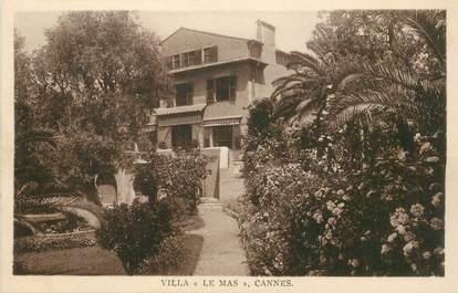 CPA FRANCE 06 "Cannes, villa le Mas"