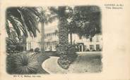 06 Alpe Maritime CPA FRANCE 06 "Cannes, villa Manzyria"