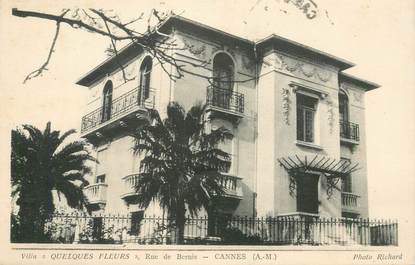 CPA FRANCE 06 "Cannes, Villa Quelques Fleurs"