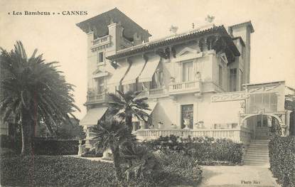 CPA FRANCE 06 "Cannes, Villa Les Bambous"