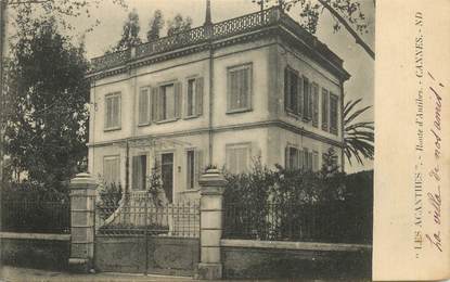 CPA FRANCE 06 "Cannes, Villa Les Acanthes"