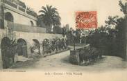 06 Alpe Maritime CPA FRANCE 06 "Cannes, Villa Névada" / CACHET AMBULANT AU VERSO