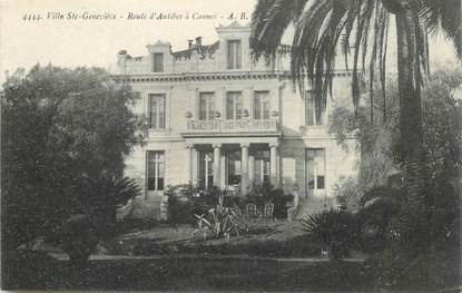 CPA FRANCE 06 "Cannes, Villa Sainte Geneviève"