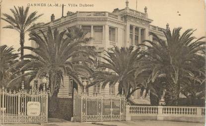 CPA FRANCE 06 "Cannes, Villa Dubosc"