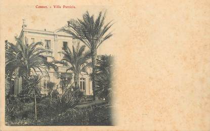 CPA FRANCE 06 "Cannes, Villa Patricia"