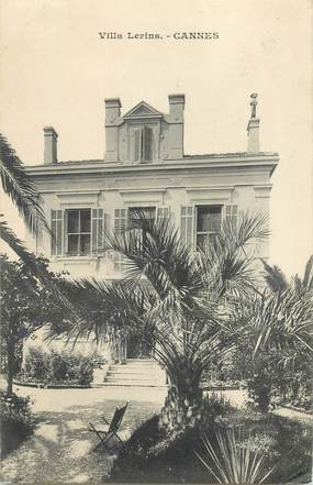 CPA LIVRET FRANCE 06 "Cannes, Villa Lerins"