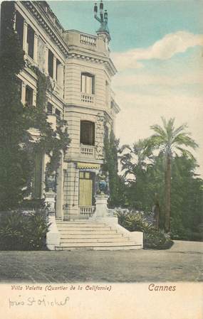 CPA FRANCE 06 "Cannes, Villa Valetta"