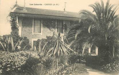 CPA FRANCE 06 "Cannes, Villa Les Lézards"