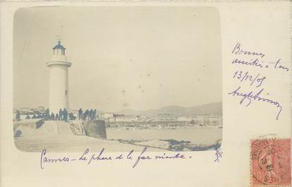 CARTE PHOTO FRANCE 06 "Cannes, le Phare"