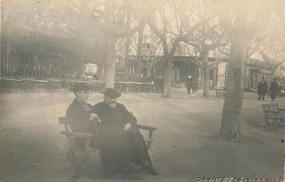 CARTE PHOTO FRANCE 06 "Cannes, les Allées, 1925"