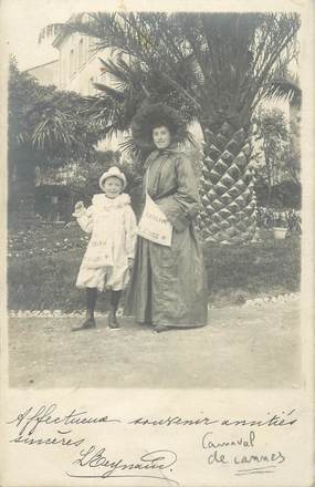 CARTE PHOTO FRANCE 06 "Cannes, pendant son Carnaval"