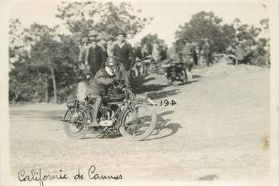 PHOTO / CARTE PHOTO FRANCE 06 "Cannes" / MOTO