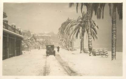 CARTE PHOTO FRANCE 06 "Cannes sous la neige"