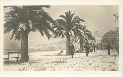 CARTE PHOTO FRANCE 06 "Cannes sous la neige"