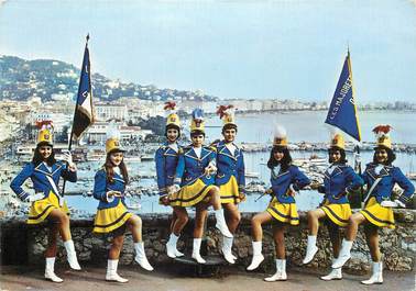 CPSM FRANCE 06 "Cannes, Majorettes au Suquet"