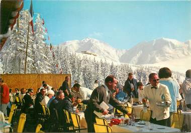 CPSM FRANCE 74 "Megève, Le Mont d'Arbois, restaurant Les Mandarines"