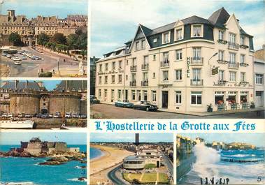 CPSM FRANCE 35 "Saint Malo, Hotel restaurant de la Grotte aux Fées"