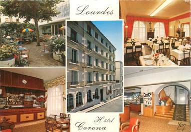 CPSM FRANCE 65 "Lourdes, Hotel Corona"