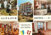 74 Haute Savoie CPSM FRANCE 74 "Thonon les Bains, Hotel Alpazur"