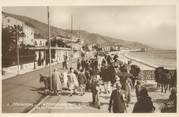 06 Alpe Maritime CPA FRANCE 06 "Menton, la promenade vers le Port"