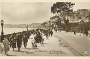 06 Alpe Maritime CPA FRANCE 06 "Menton, la promenade "