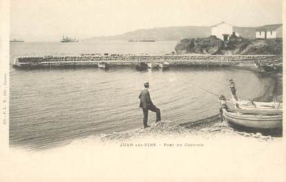 CPA FRANCE 06 "Juan les Pins, Port du Crouton"