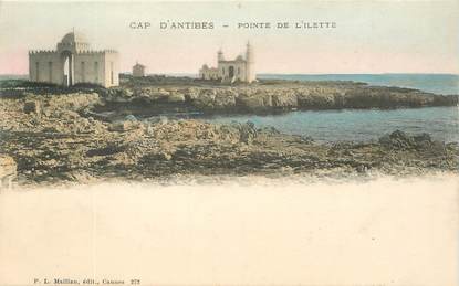 CPA FRANCE 06 "Antibes, Pointe de l'Ilette"