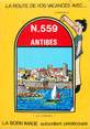 06 Alpe Maritime CPSM FRANCE 06 "Antibes" / ADHESIF AUTOCOLLANT