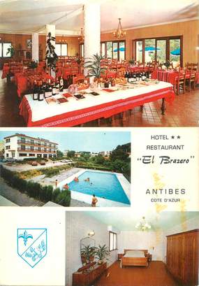 CPSM FRANCE 06 "Antibes, Hotel El Brazero"