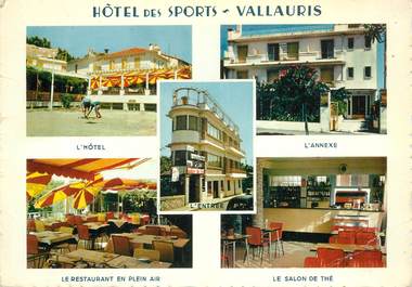 CPSM FRANCE 06 "Vallauris, Hotel Brasserie des Sports"