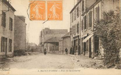 / CPA FRANCE 03 "Saint Yorre, rue de la liberté"