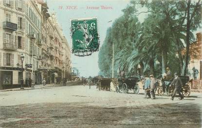 CPA FRANCE 06 "Nice, avenue Thiers"